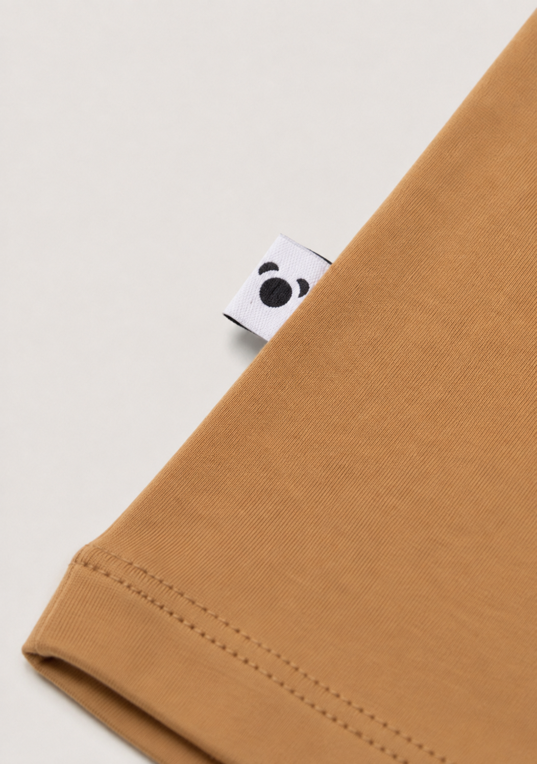 Kids Bamboo T-shirt - Caramel