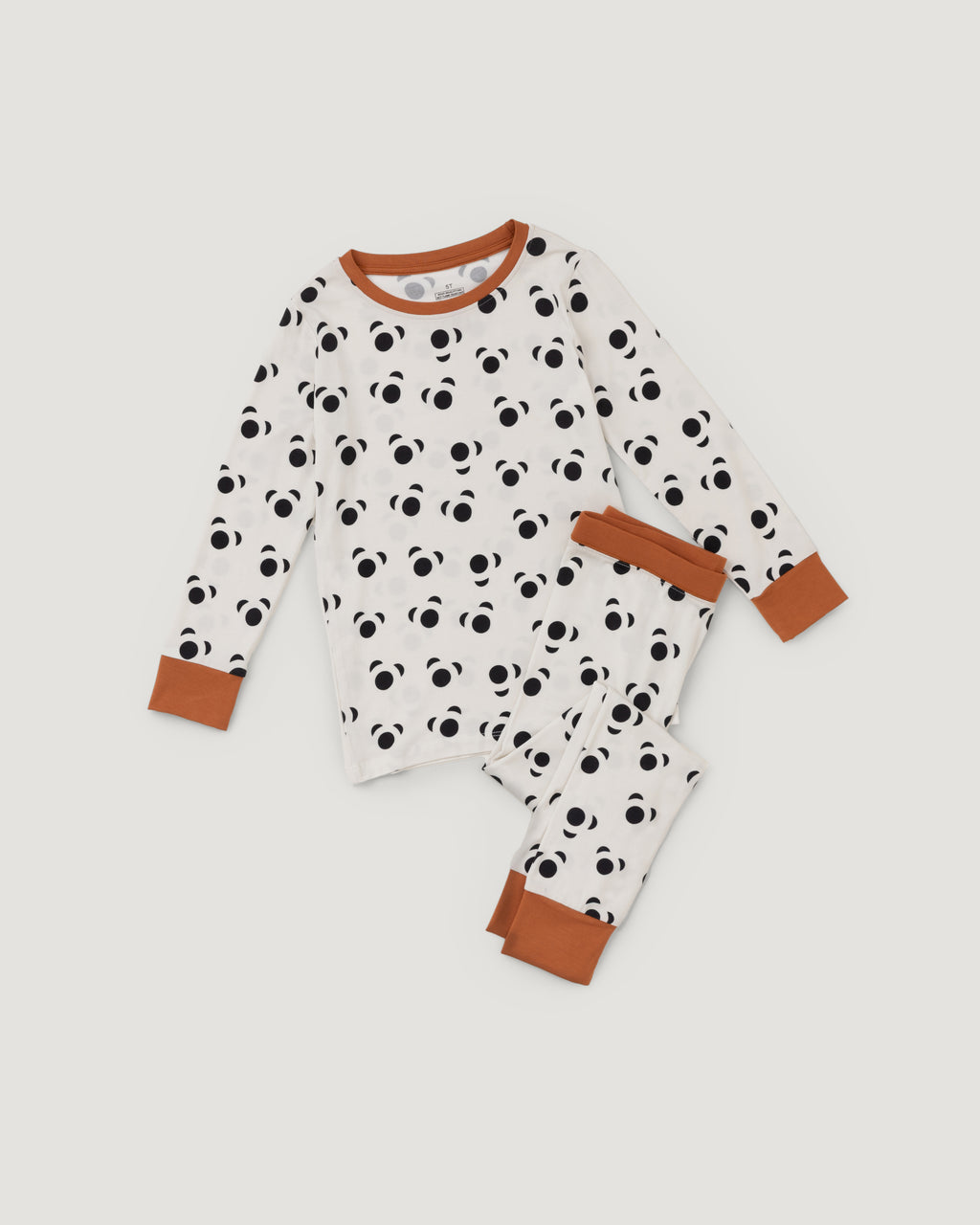 Kids' Bamboo Pyjamas | Fluffy Panda Signature Print