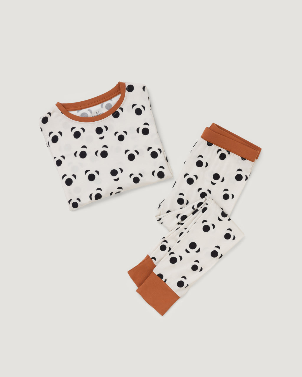 Kids' Bamboo Pyjamas | Fluffy Panda Signature Print
