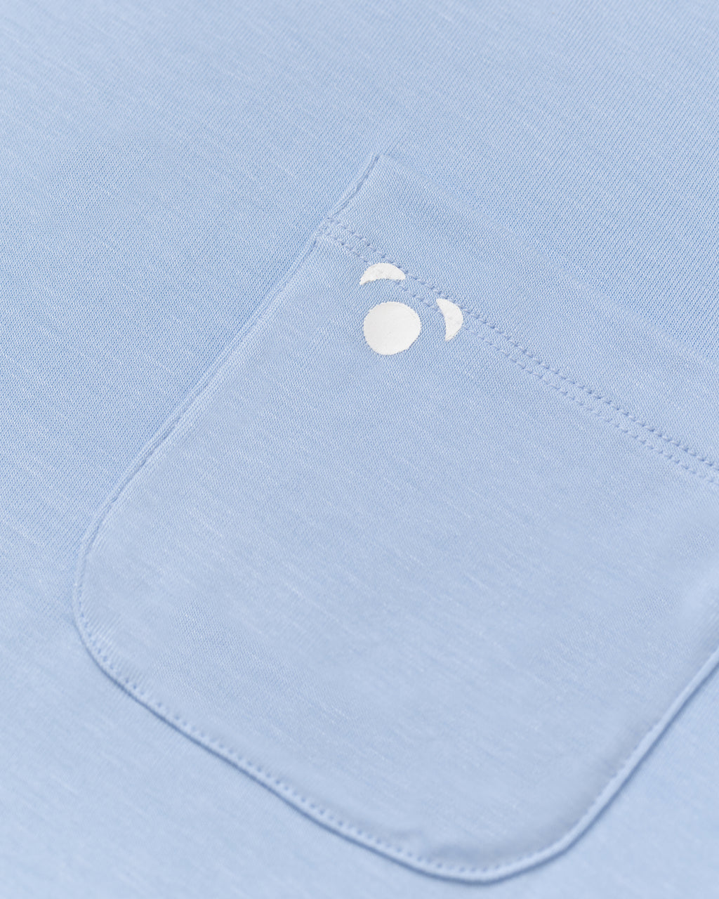 Women's Short Bamboo Pyjama Set | Cornflower | Fluffy Panda
