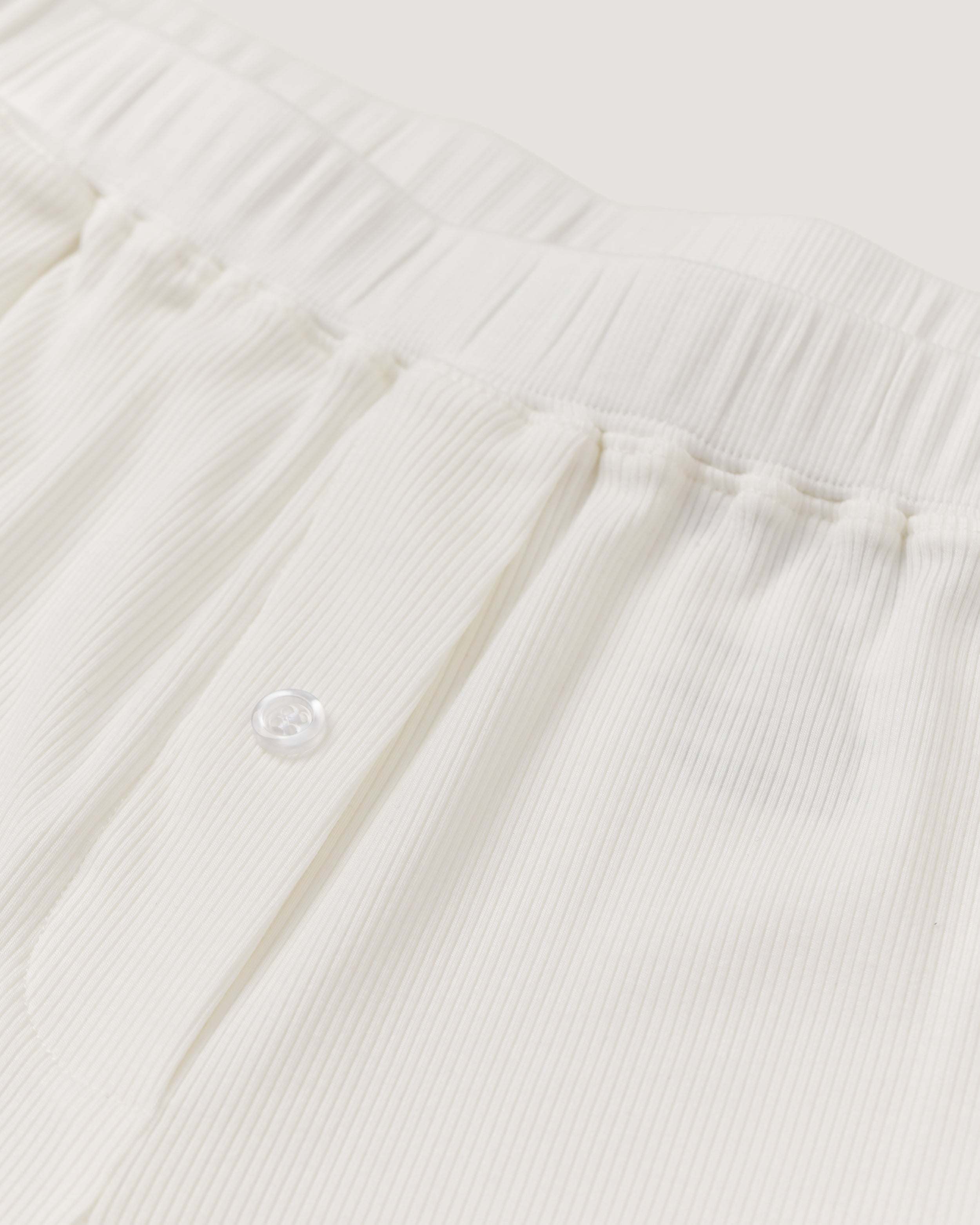 Women's Short Bamboo Pyjama Set | Cornflower | Fluffy Panda