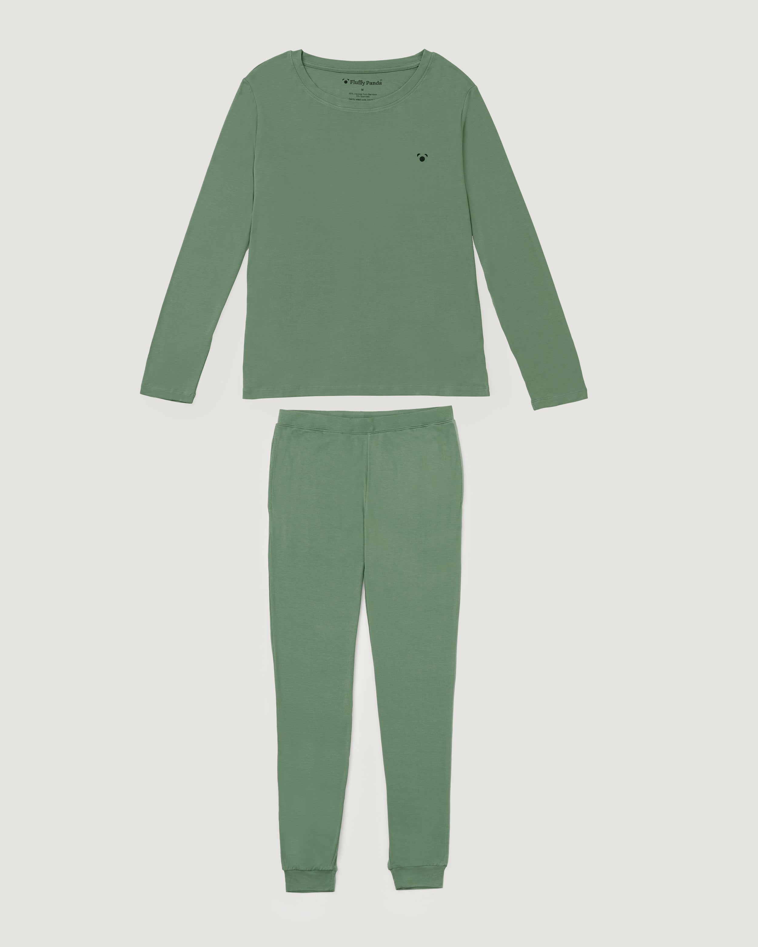 Women's Bamboo Pyjama Set | Sage Green