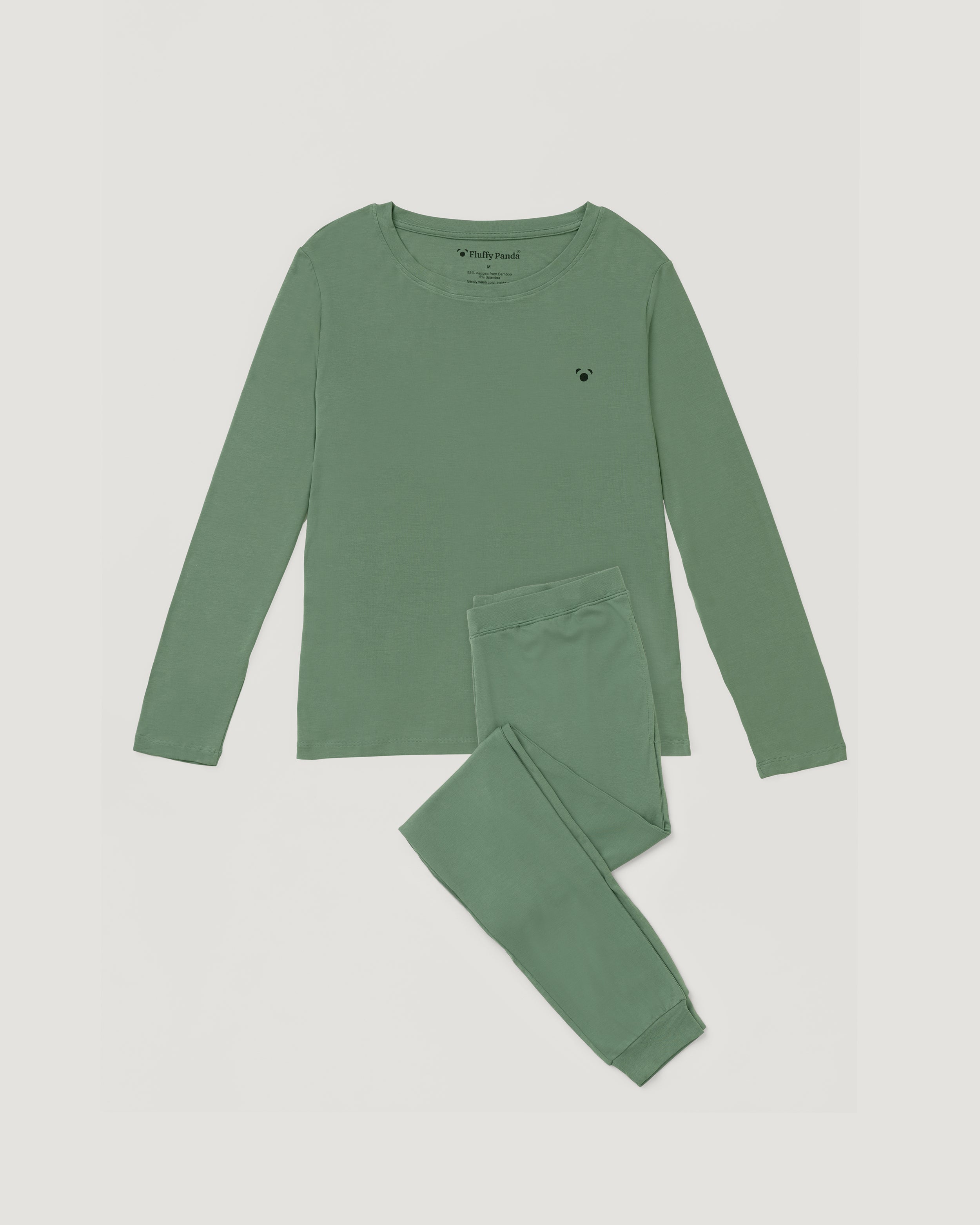 Women's Bamboo Pyjama Set | Sage Green