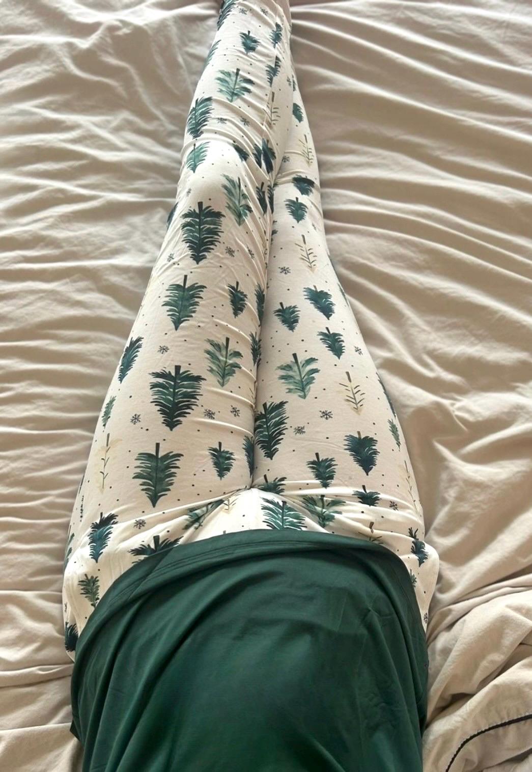 Women's Bamboo Pyjama Set | Winter Pine Print