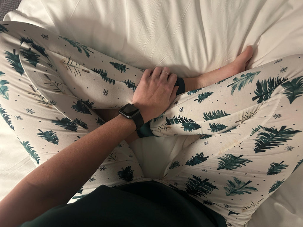 Women's Bamboo Pyjama Set | Winter Pine Print