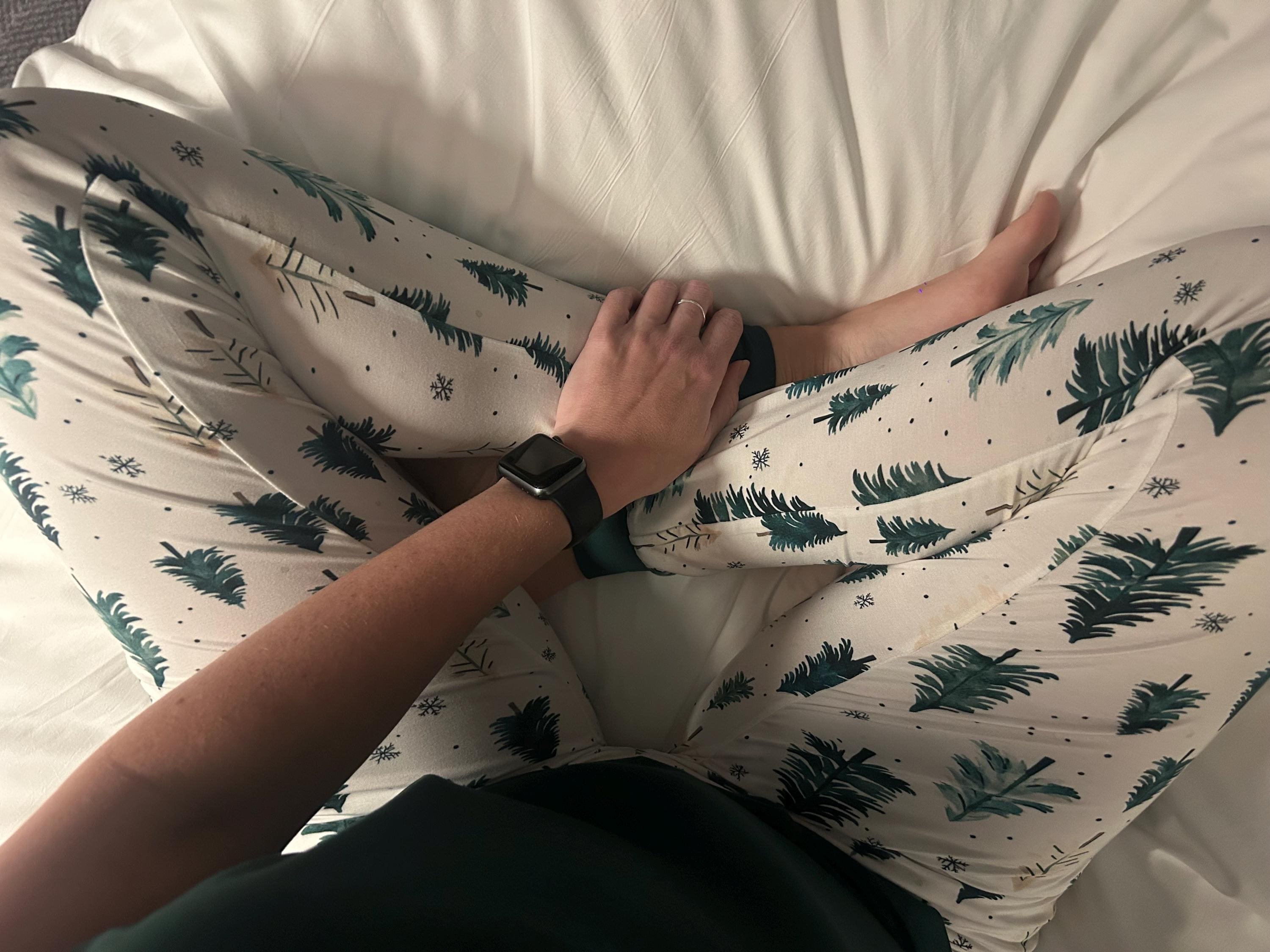Women's Bamboo Pyjama Set | Winter Pine Print