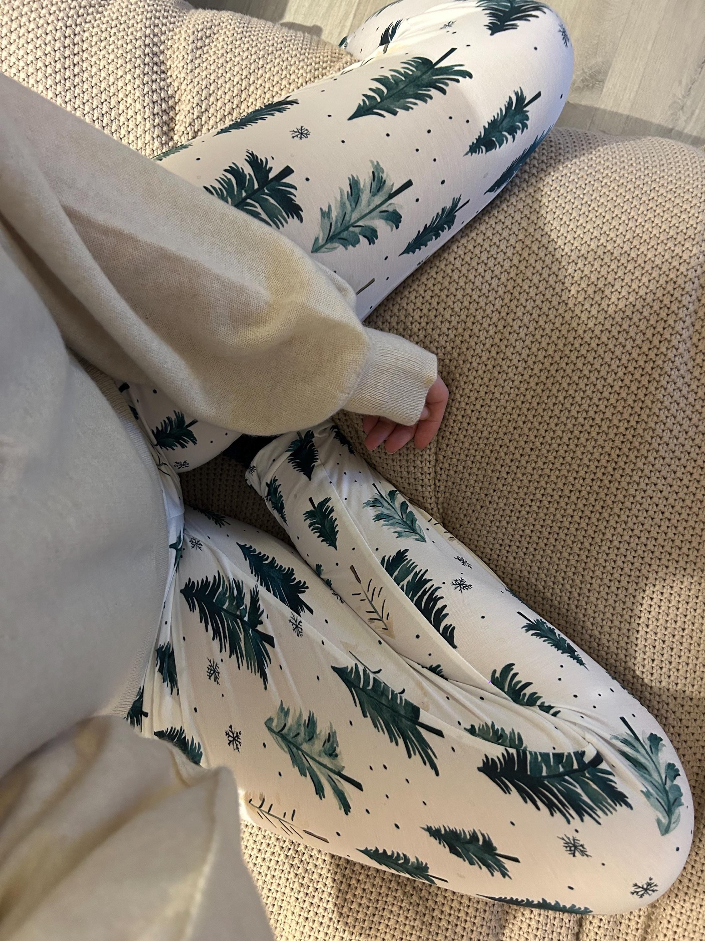 Women's Bamboo Pyjama Set | Winter Pine Print