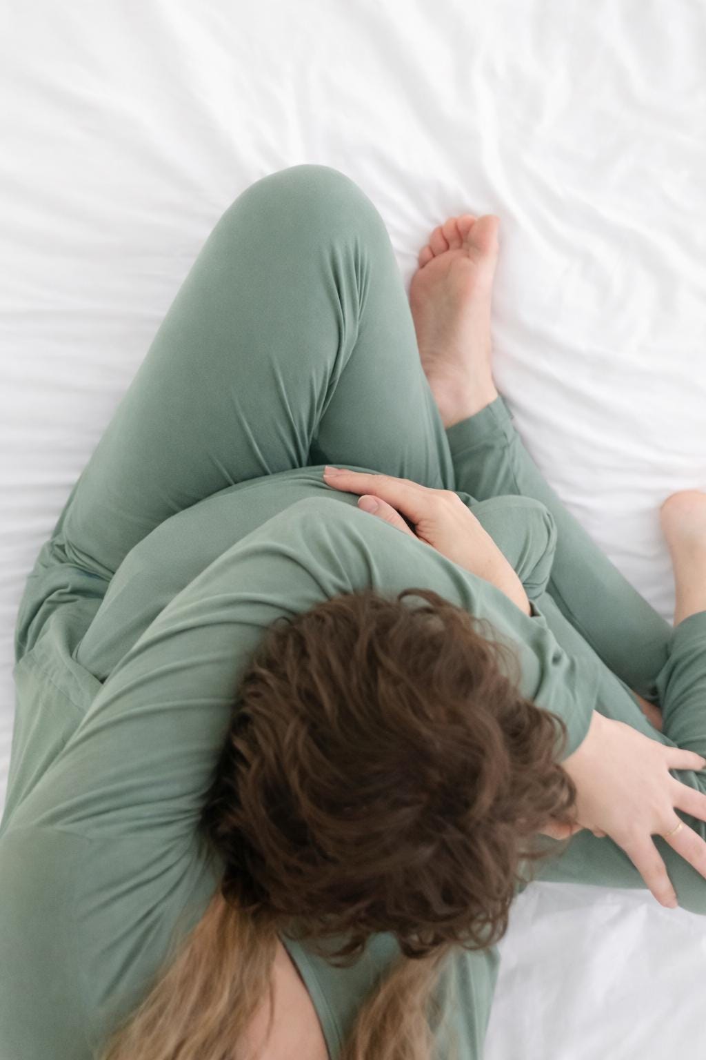 Women's Bamboo Pyjama Set | Sage Green